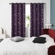 preview thumbnail 15 of 54, Deconovo Gold Star Foil Room Darkening Curtains for Kids 2 Panels
