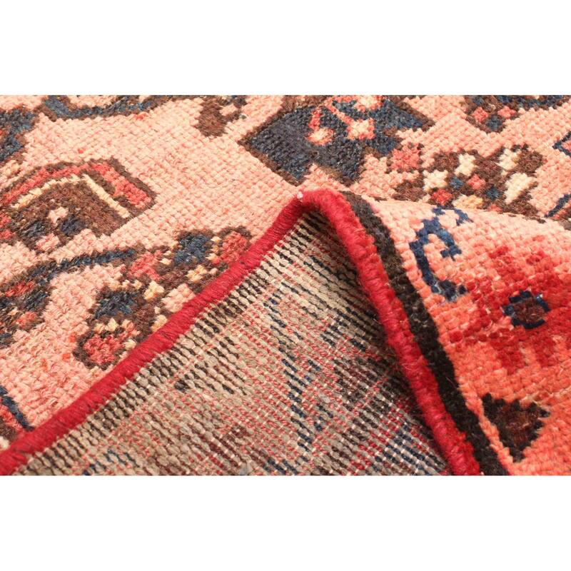 ECARPETGALLERY Hand-knotted Andelz Red Wool Rug - 3'2 x 6'3