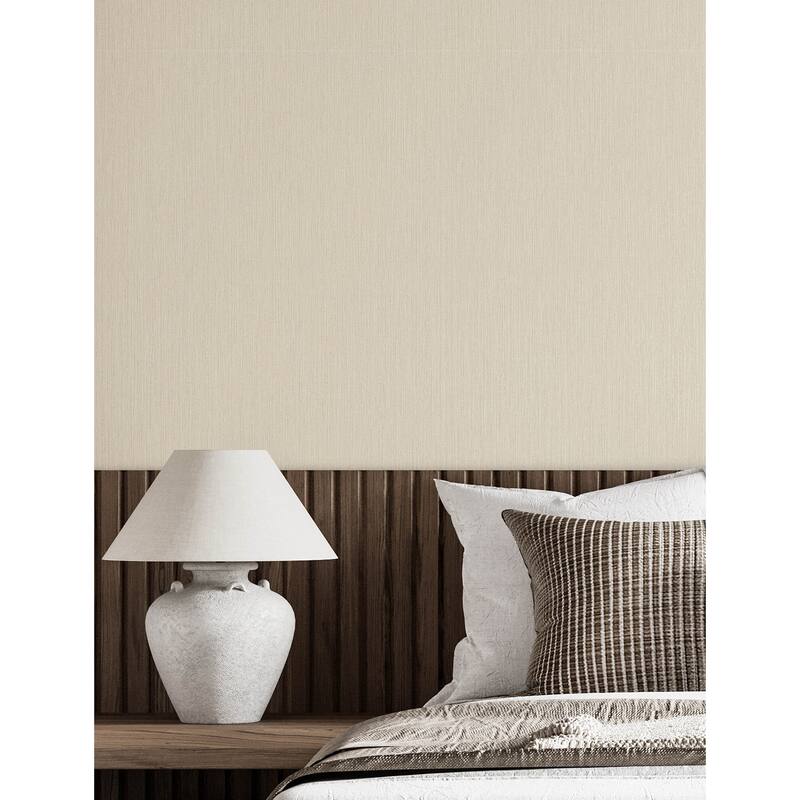 Chesapeake Elijah Neutral Texture Wallpaper