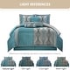preview thumbnail 17 of 81, Nanshing Daniella 7-Piece Modern Geometric Comforter Set