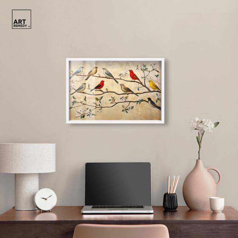 Arboreal Aria II Shadowbox by Art Remedy