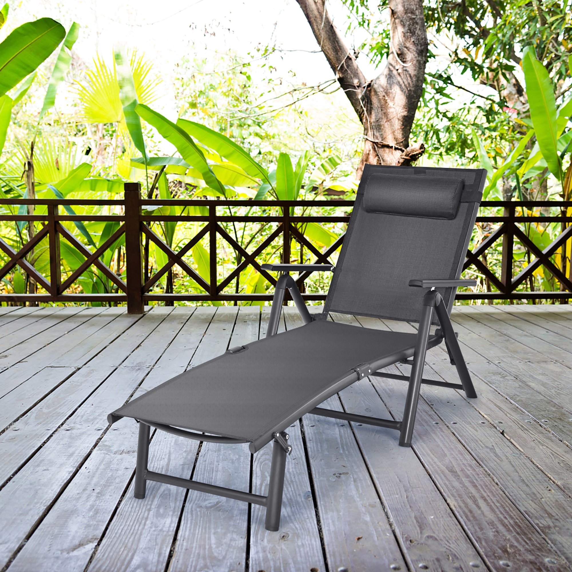 Suntime havana folding sun best sale lounger