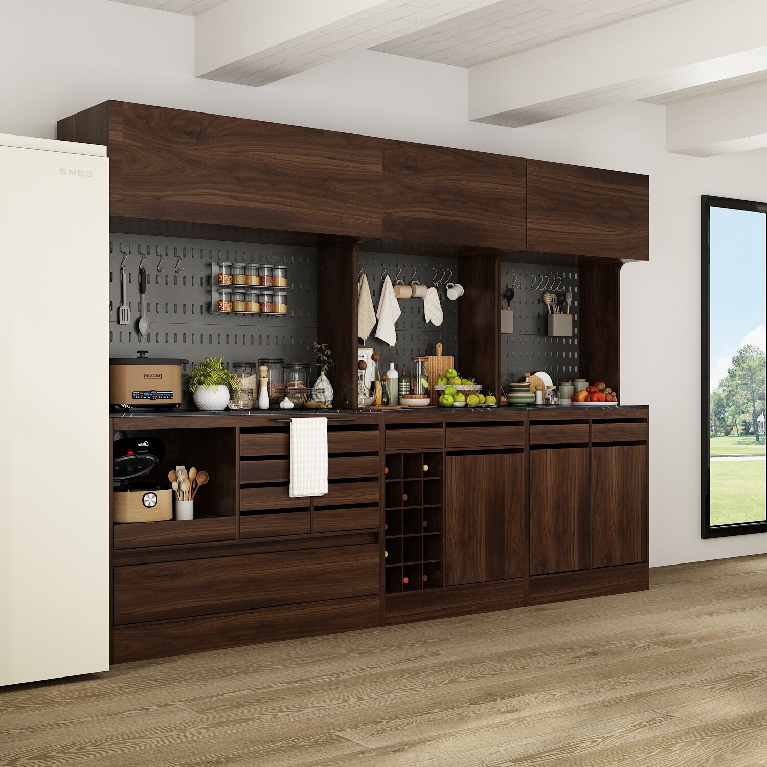 Modular kitchen deals pantry cabinet