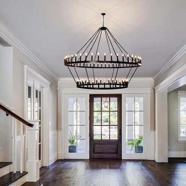 Extra large chandelier for foyer on sale