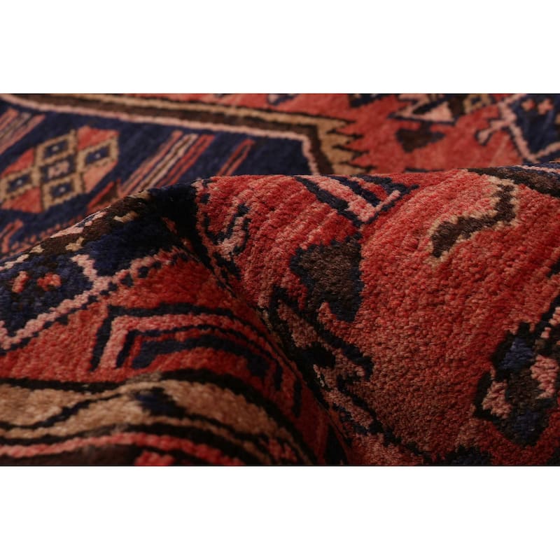 ECARPETGALLERY Hand-knotted Anadol Red Wool Rug - 3' 3" x 10' 1"