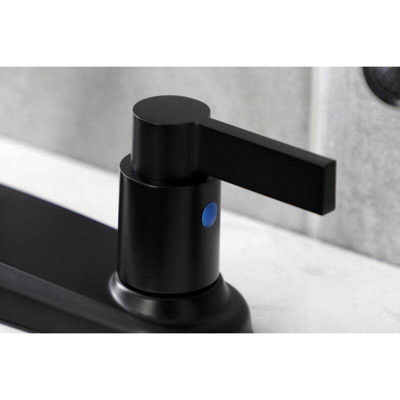 NuvoFusion 8 in. Centerset Kitchen Faucet with Sprayer