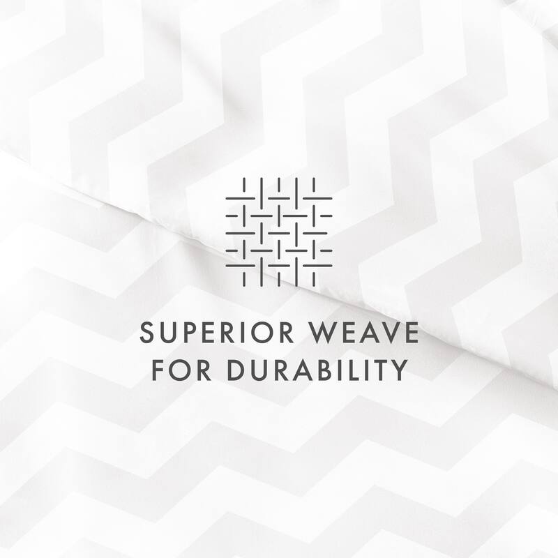 Simply Soft Oversized Arrow Pattern 3 Piece Duvet Cover Set