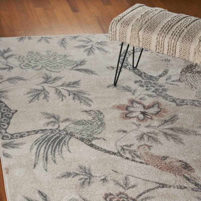 Maeve Tropical Birds Performance Indoor Area Rug by Sevita