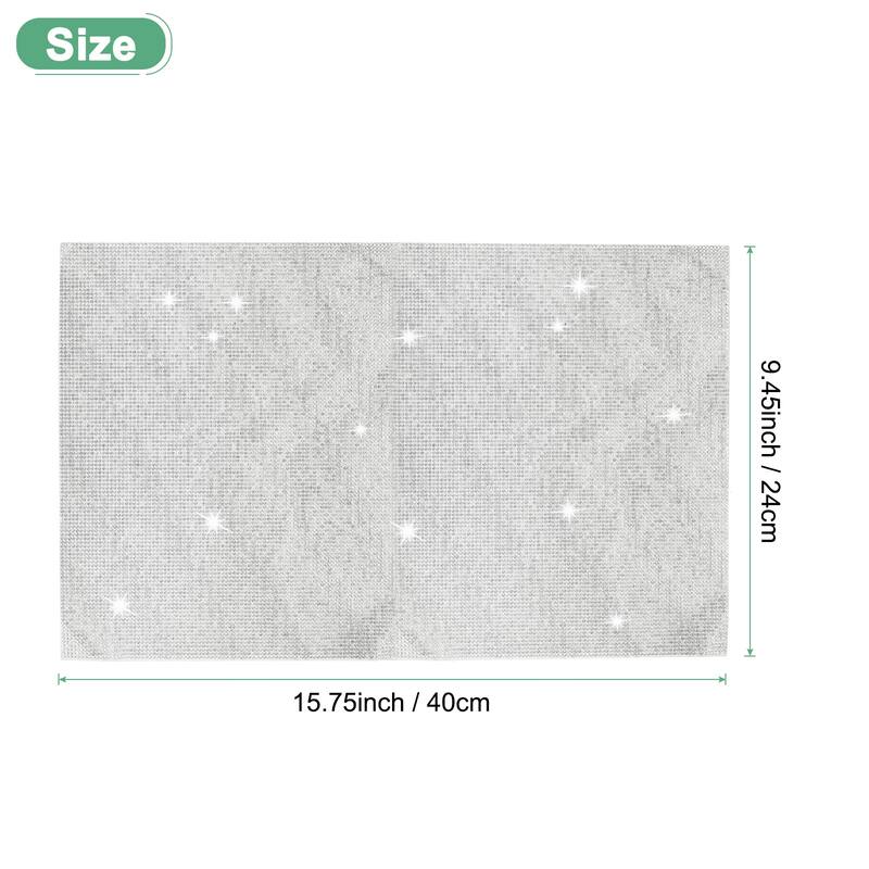 1 Roll Crystal Rhinestone Ribbon, for DIY