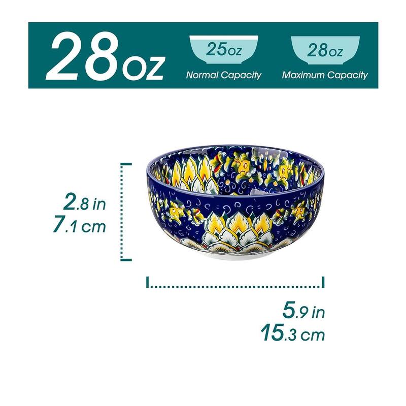Vancasso SIMI Charming and Perfect Porcelain Serving Bowl Set