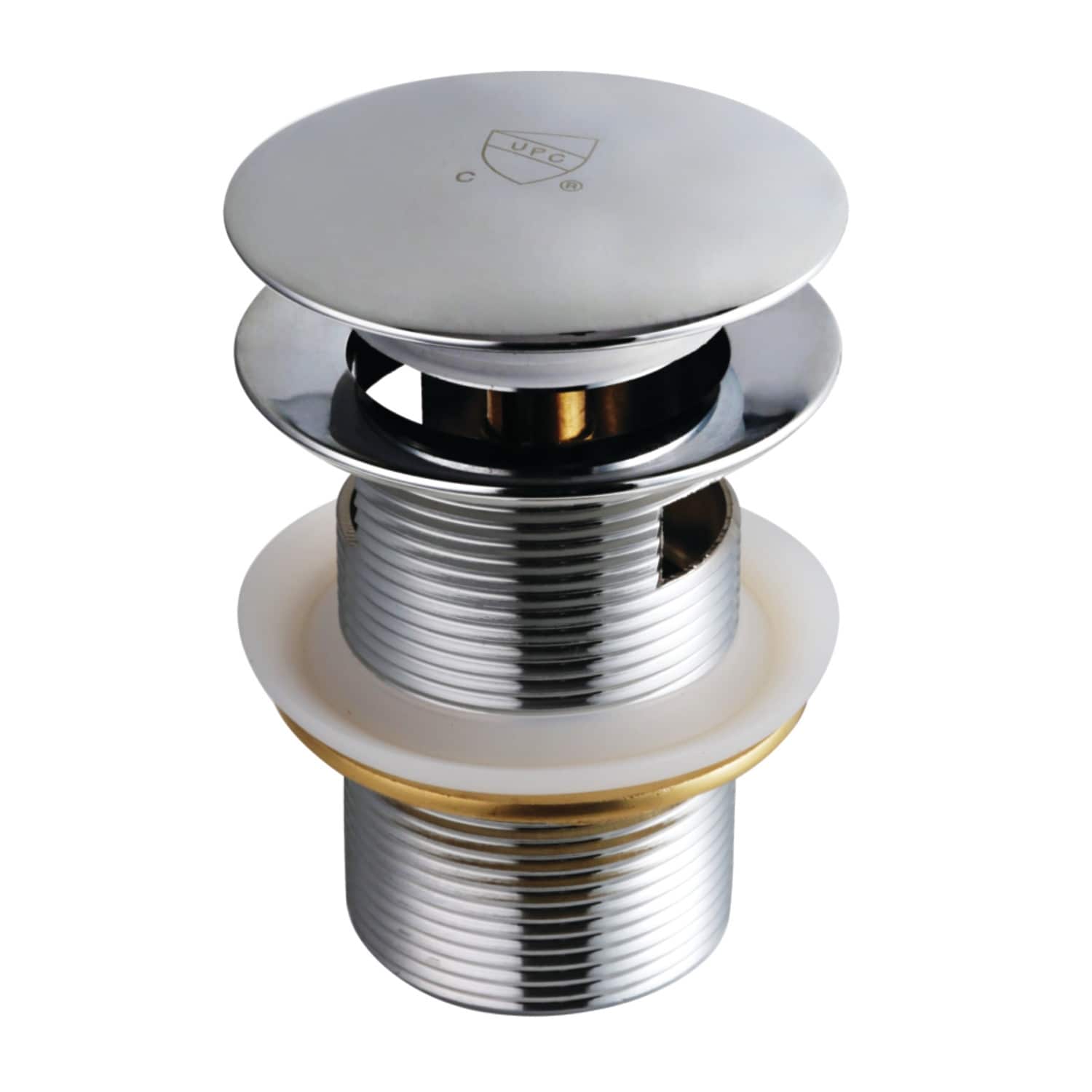 Trimscape Toe-Touch Tub Drain with Overflow