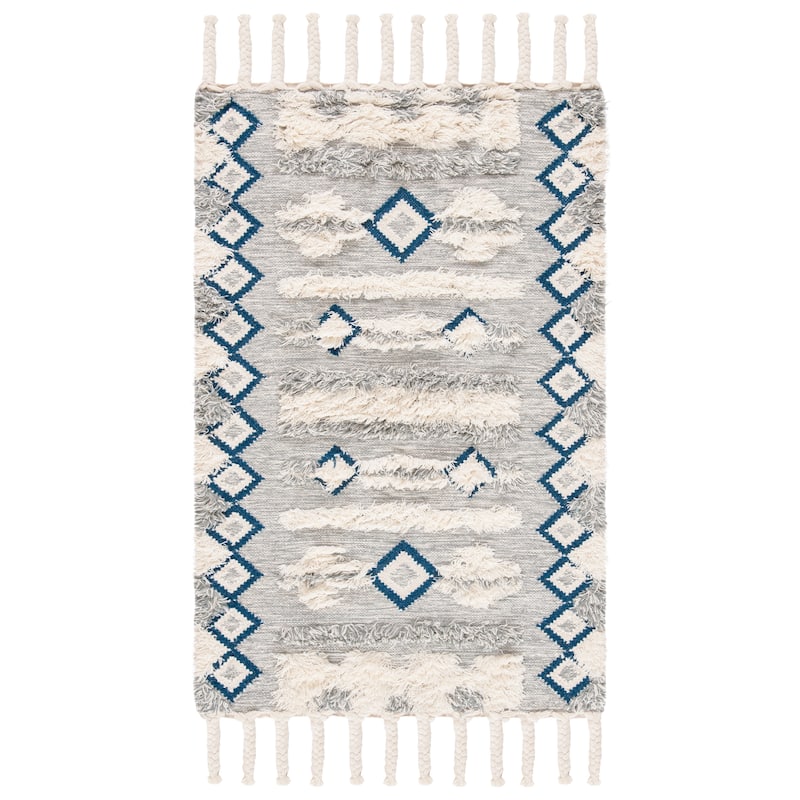 SAFAVIEH Hand-knotted Kenya Alki Southwestern Tribal Wool Rug