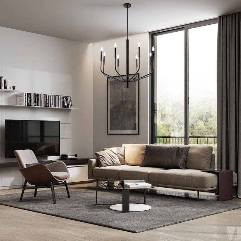 Light Society Philippe 8-Light Chandelier