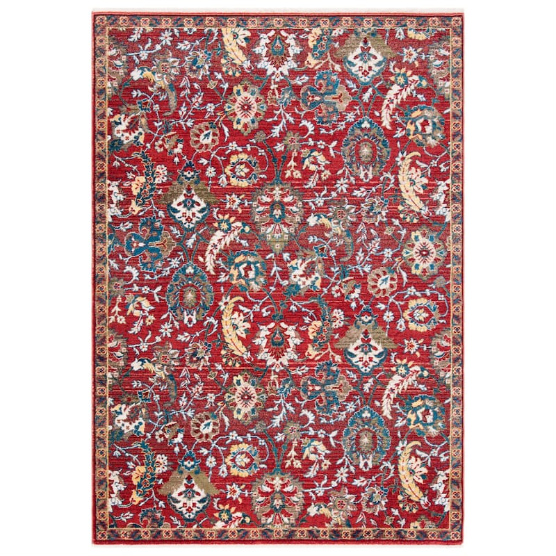 SAFAVIEH Kashan Sherilyn Traditional Oriental Rug - 3'3" x 4'10" - Rust/Ivory
