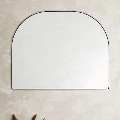 TEHOME Dezerae Large Arch Mirror for Mantel, 40'' W x 32'' H