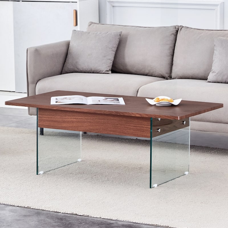 Versatile Lifting Coffee Table with Storage and Multiple Options