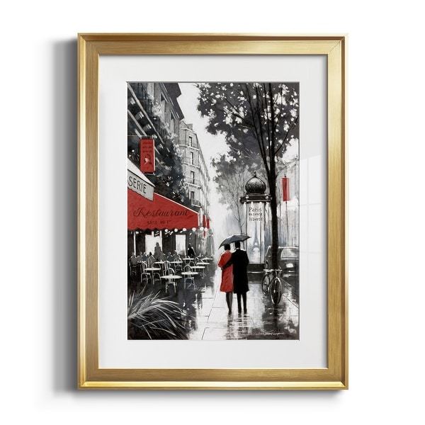Rainy Paris II Premium Framed Print - Ready to Hang. Opens flyout.