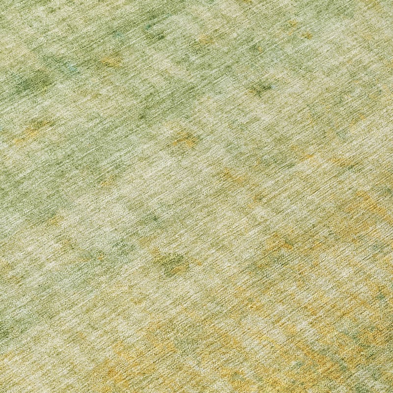 Machine Washable Indoor/ Outdoor Ombre Stripes Chantille Rug