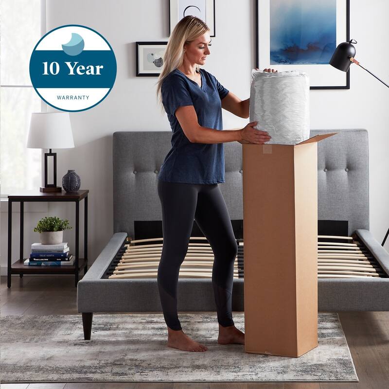LUCID Comfort Collection 14-inch Gel Memory Foam Mattress