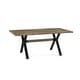 preview thumbnail 18 of 44, Amisco Laredo Dining Table with Distressed Solid Wood Top