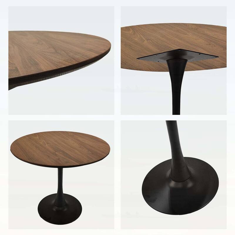 Round Dining Table,Perfect for Small Spaces and Modern Interiors