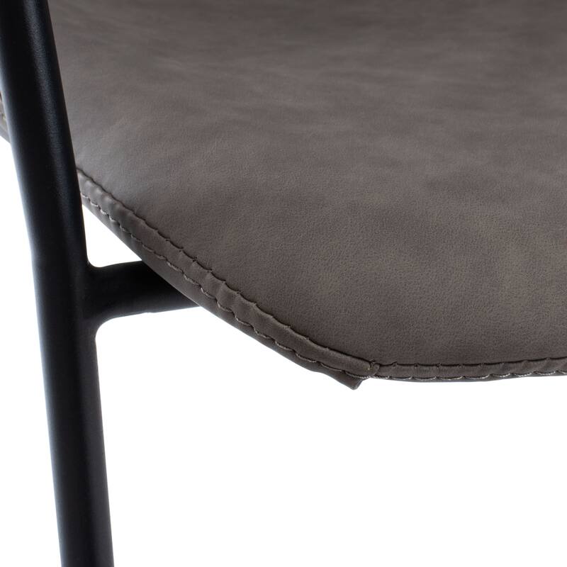 SAFAVIEH Coral Mid-Century Bar Stool - 25" W x 21.5" D x 39" H - 21Wx21Dx42H
