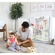 preview thumbnail 7 of 5, Trend Lab Farm Stack 4-piece Crib Bedding Set