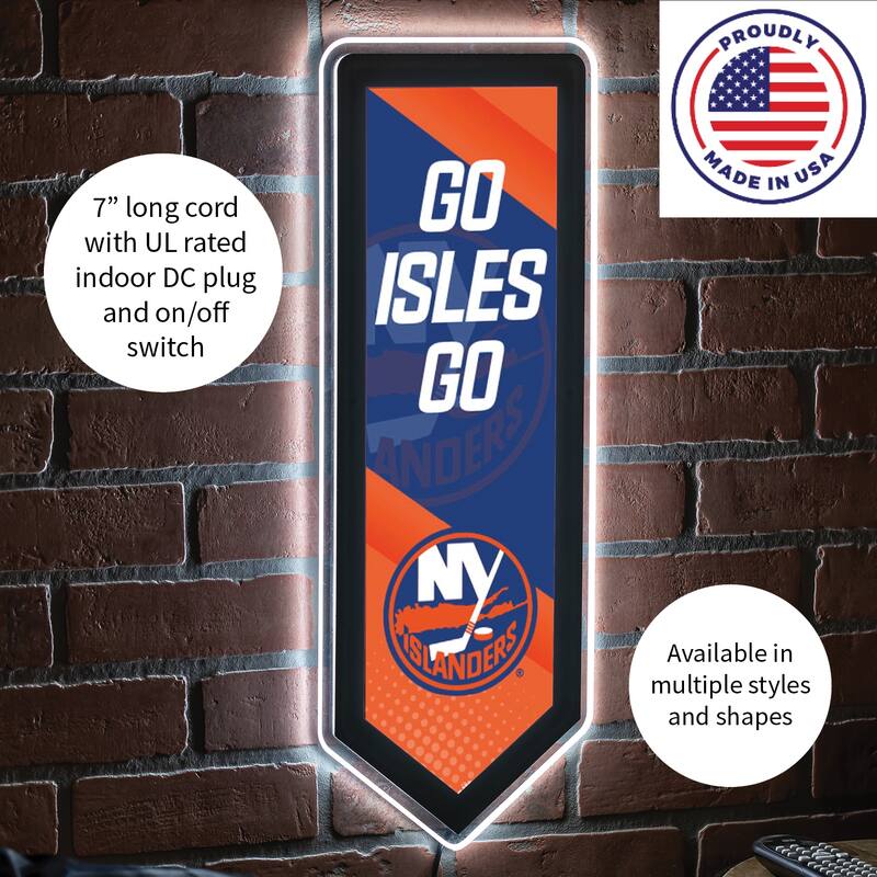 New York Islanders LED Lighted Sign