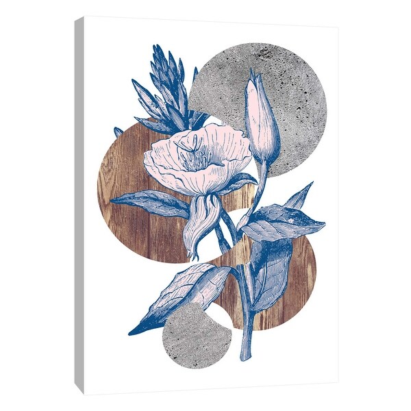 PTM Images 9-105853 PTM Canvas Collection 10" x 8" - "Botanical Studies 2" Giclee Flowers Art Print on Canvas