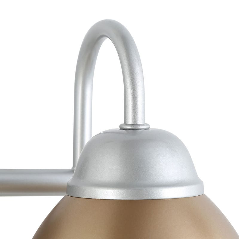 Mid-century Modern Bathroom Vanity Lights Bell Metal Shade Sconces Kitchen Sink Window