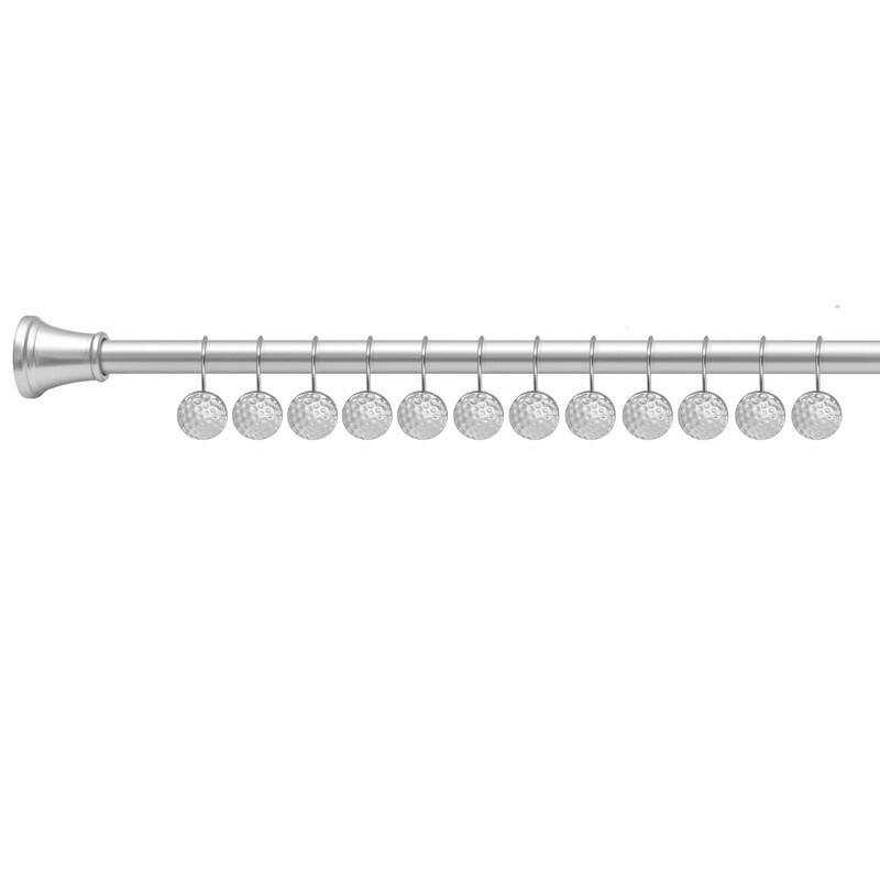 Utopia Alley Shower Rings Hooks, Shower Curtain Rings Hooks for Bathroom, Rust Resistant Shower Curtain Hooks Rings, Set of 12