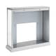 preview thumbnail 22 of 25, Silver Orchid Tranton Glam Mirror Electric Fireplace