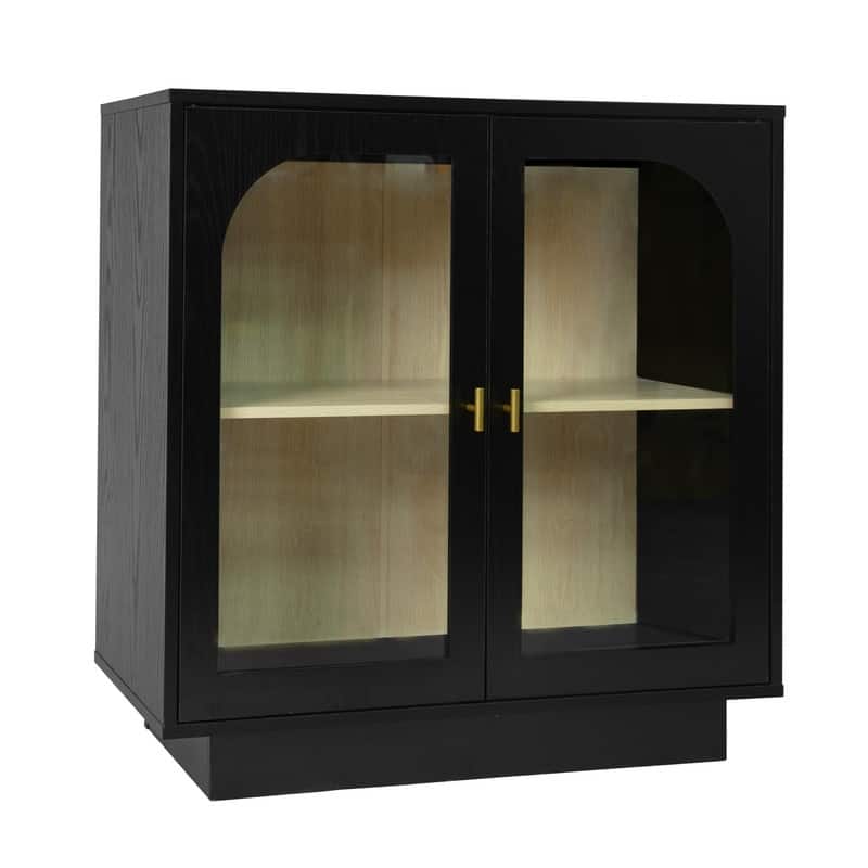 Storage Cabinet with Acrylic Door for Living Room, Dining Room, Study
