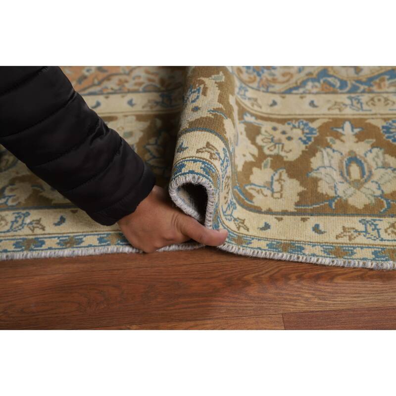 Traditional Floral Najafabad Persian Area Rug Handmade Wool Carpet - 8'1" x 11'8"