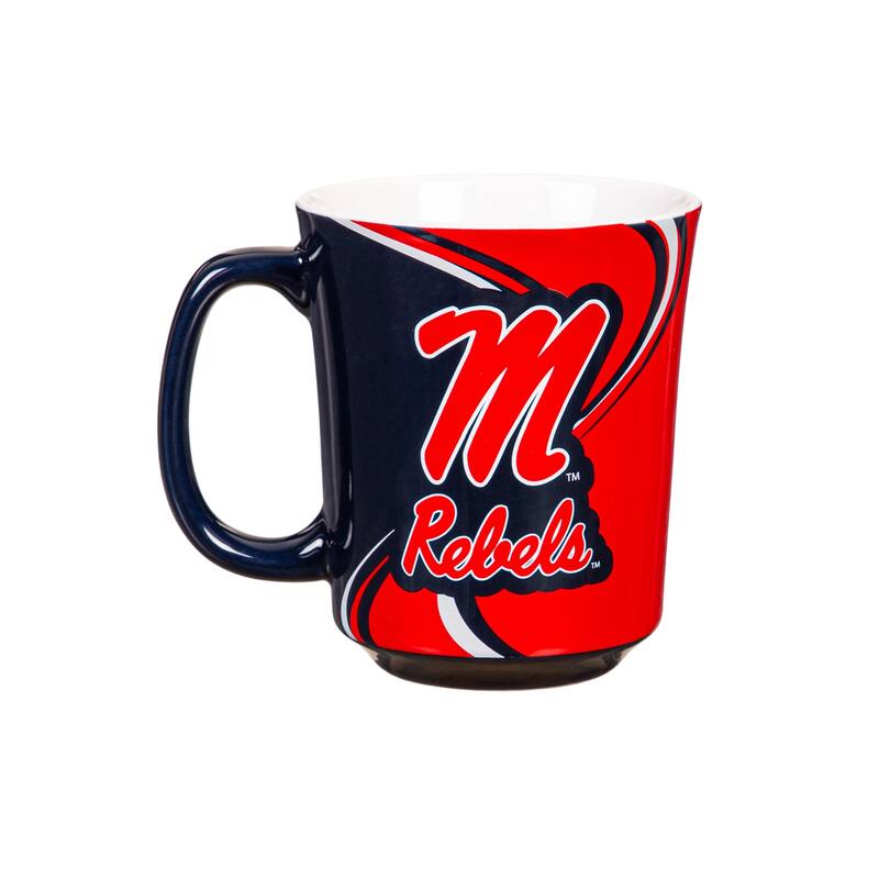 University of Mississippi, 14 oz Ceramic Coffee Mug w/ Gift Box