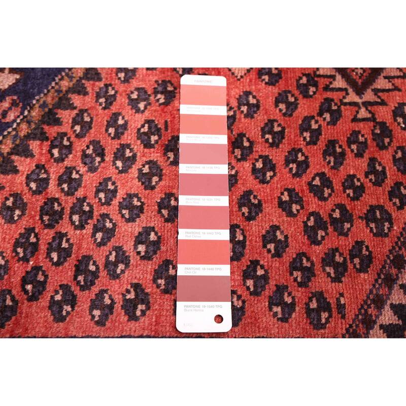 ECARPETGALLERY Hand-knotted Andelz Light Red Wool Rug - 3'6 x 9'8