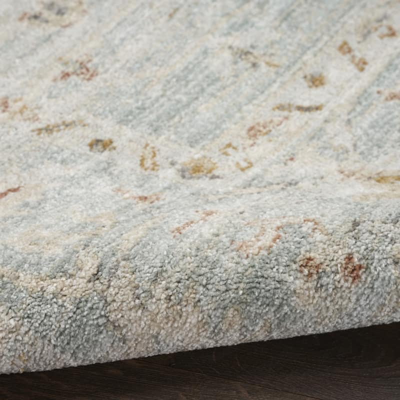 Niba Power Loomed Distressed with Fringe Area Rug By HomeRoots - 96' X '27' X '0.39