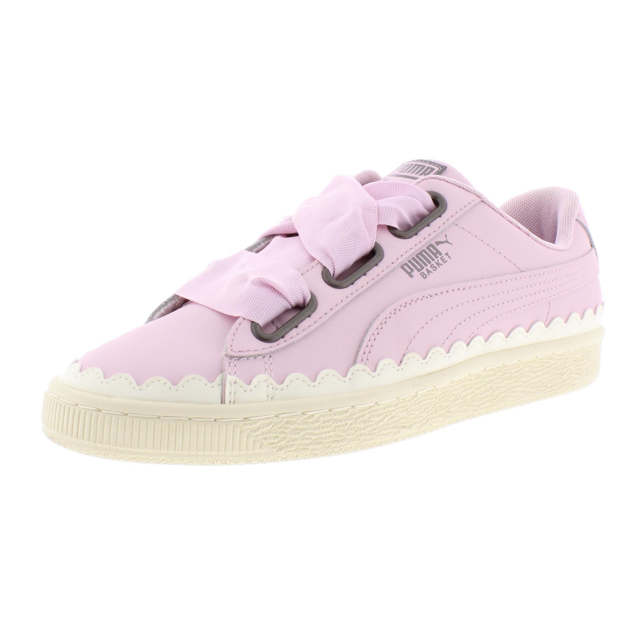 puma basket heart scallop sneaker