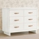 preview thumbnail 11 of 13, Skye 6 Drawer Dresser with Interlocking Drawers by Delta Children Espresso