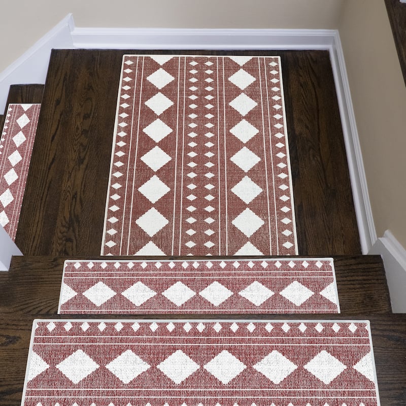Sussexhome Heavy Duty Ultra Thin Non Slip Washable Cotton Indoor Rug - 2' x 3'
