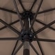 preview thumbnail 28 of 69, Lopes 9-foot Patio Umbrella with Bronze Finish Base Weight Stand Included