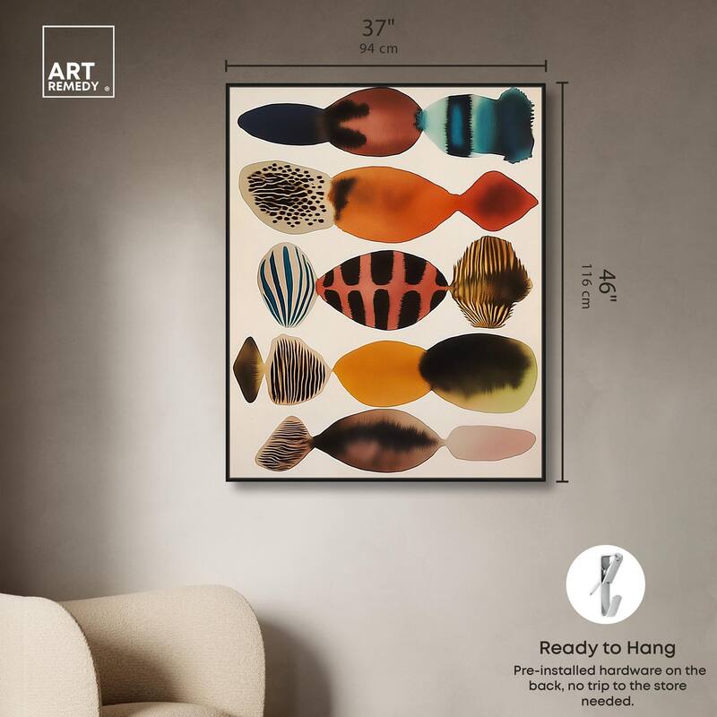 Biomorphs II Canvas by Art Remedy