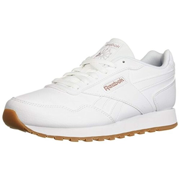 reebok classic white and gold
