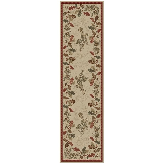 American Destination Oak Mountain Lodge Area Rug - 2'3" x 7'7" Runner