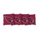 preview thumbnail 1 of 1, Arizona Cardinals NFL Red Cornhole Bags All-Weather Resin Filled