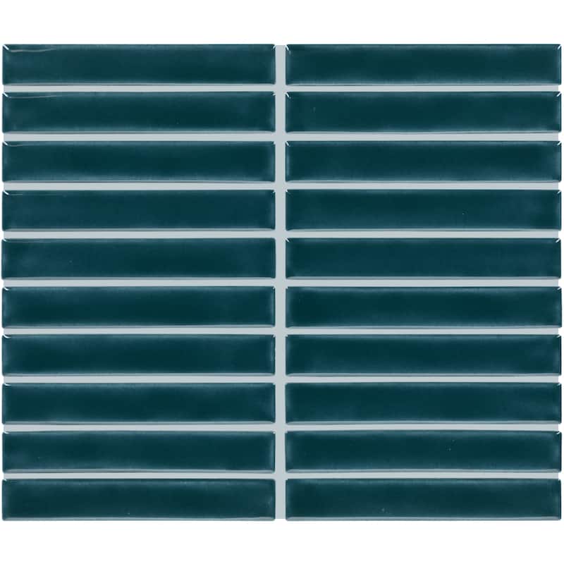 Daltile Artcrafted 1 x 6 Glazed Ceramic Mosaic Tile (10 PCS Per Carton) (10.00 SQFT Per Carton)