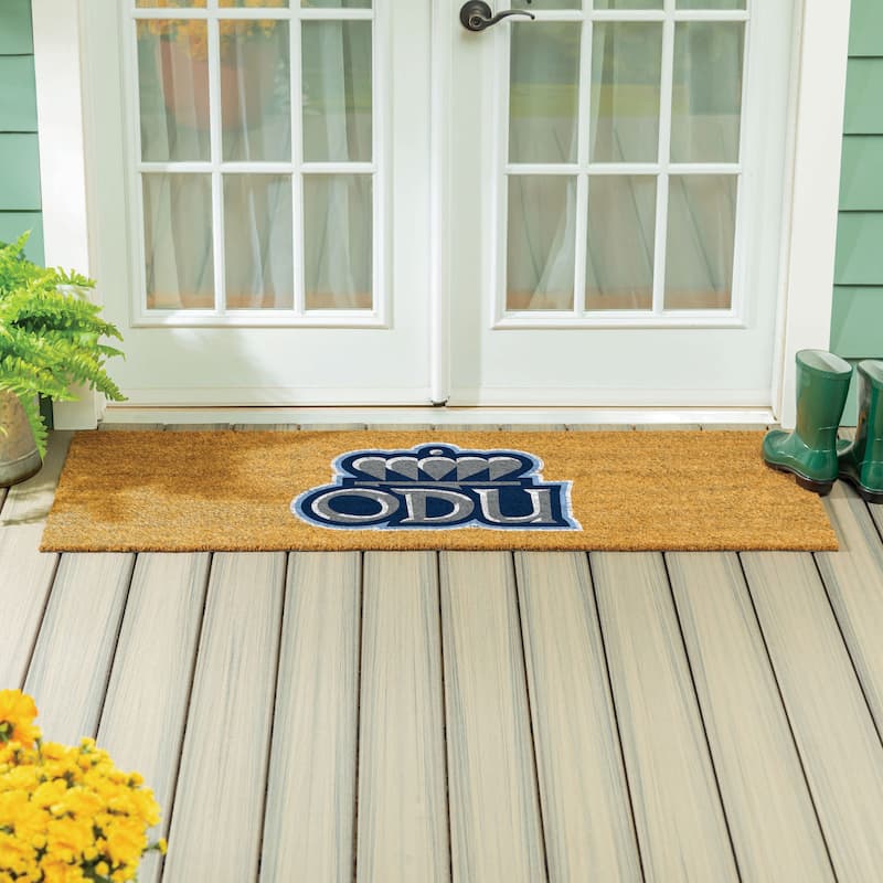 Old Dominion University Full Color Indoor/Outdoor Coir Mat
