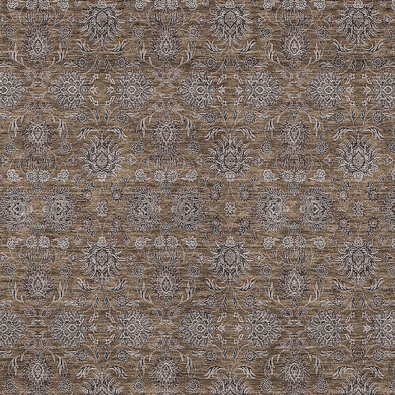 HomeRoots Floral Transitional Rectangle Outdoor Rug