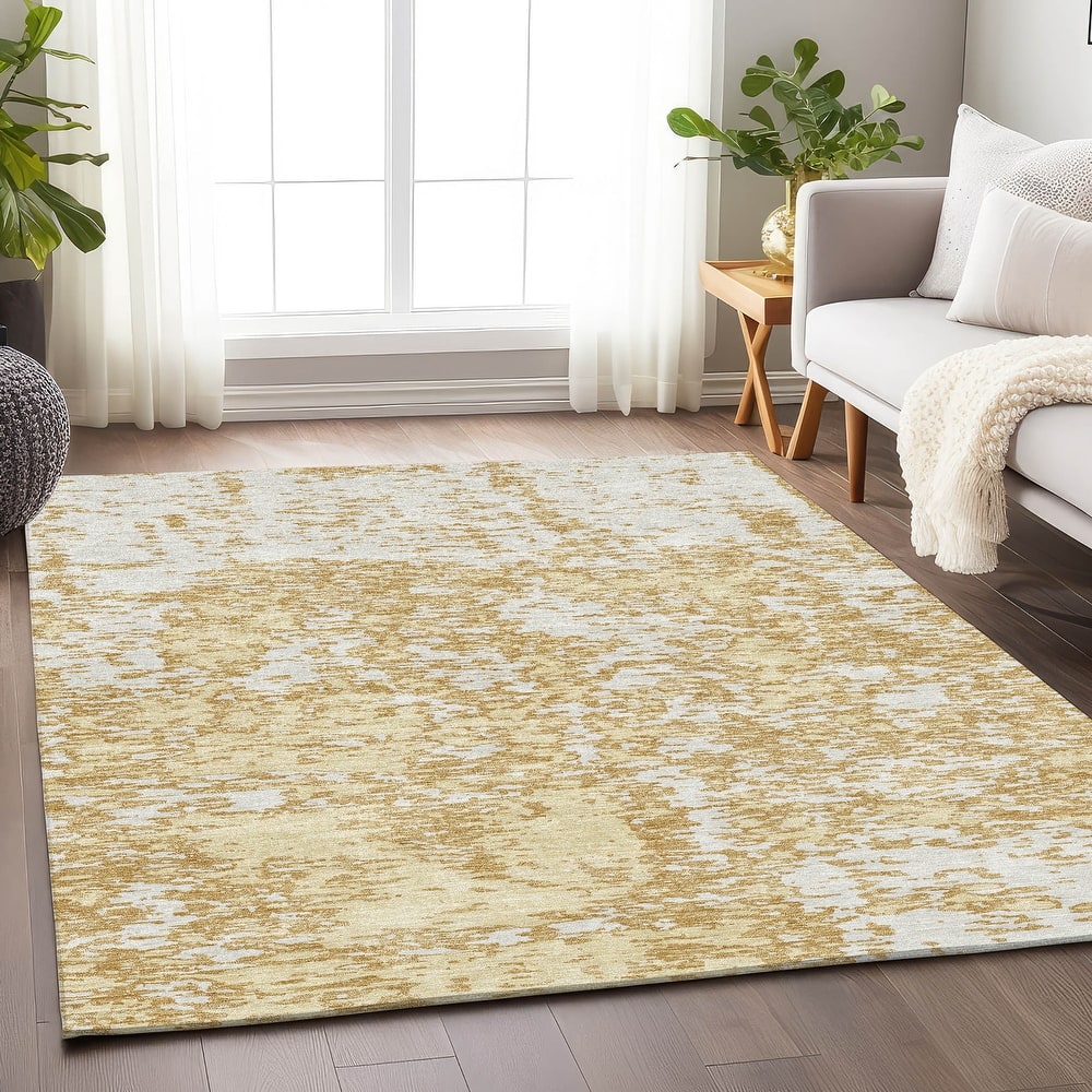 Premium Washable Super Soft Abstract Pixels Mayfield Rug