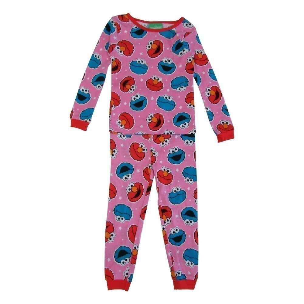 Sesame Street Girls Elmo Pajamas Magic Behaviour Com